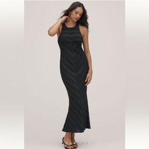 Maeve Strapless Black Dress